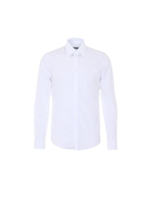 Burberry Burberry Men Shirt With Burberry Check Detail