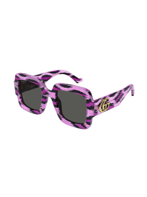 GUCCI Gucci Ladies Black Square Sunglasses GG1547S 003