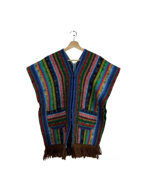 Other Designers Japanese Brand - RARE NAVAJO STRIPED DESIGN TANK TOP NAIGAI