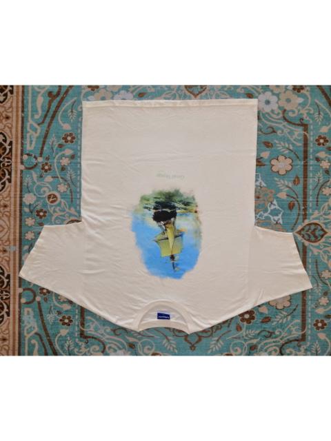 Other Designers Lafayette - LAFAYETTE OVERSIZED POUR LA LIBERTE VOYAGE NICE PRINT TSHIRT