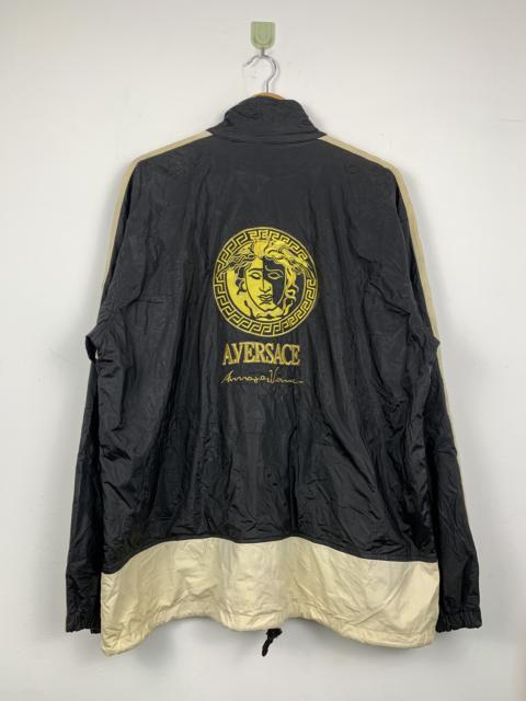 Other Designers Vintage - Vintage A. Versace Embroidered Windbreaker Jacket
