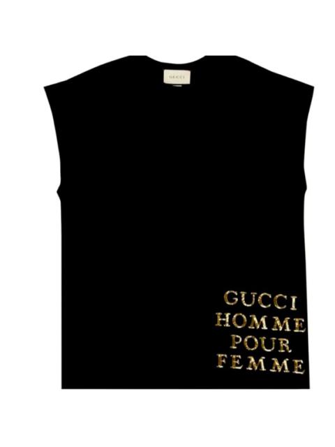 GUCCI NWT GUCCI WOMENS OVERSIZED HOMME POUR FEMME T-SHIRT DRESS