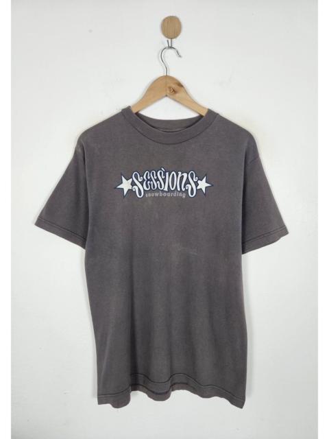 Other Designers Vintage Sessions Skateboard Logo 90s tee shirt