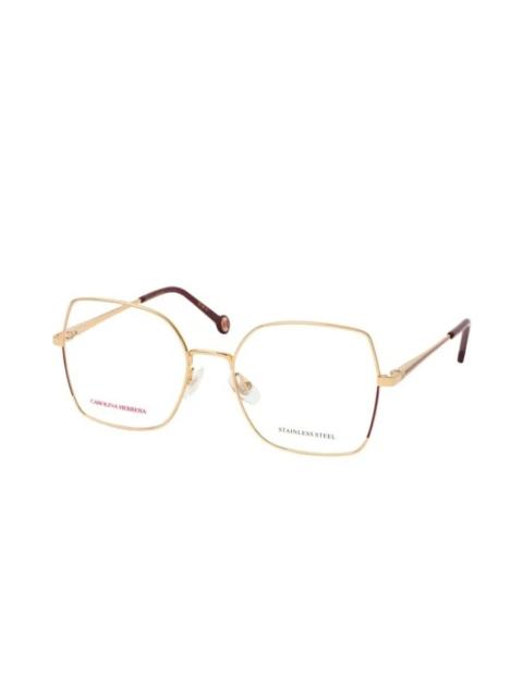 CAROLINA HERRERA Carolina Herrera Demo Butterfly Ladies Eyeglasses HER 0206 06K3 55