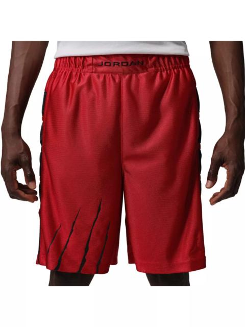 Jordan Men's Brooklyn Cat Scratch Black Cat Shorts -Red