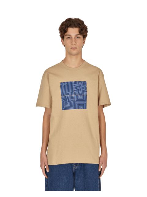 Noah Fingerprint T-Shirt Brown