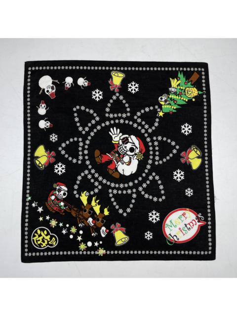 Other Designers Skulls - merry christmas bandana handkerchief neckerchief
