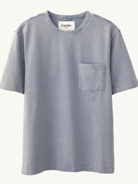 Corridor GARMENT DYE TEE - DUSK