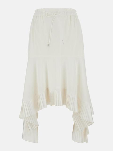 sacai COTTON POPLIN SKIRT