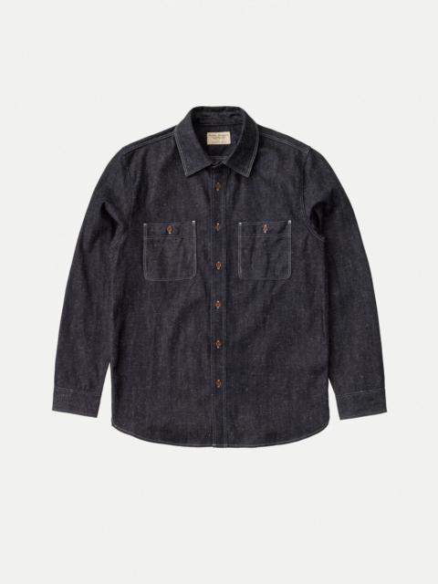 Nudie Jeans Sven Dry Bamboo Selv. Shirt