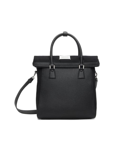 Maison Margiela Black 5AC Daily Vertical Small Tote