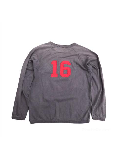 Other Designers Vintage - VINTAGE SWEATSHIRT SQUARE FIELD PATCH BIG LOGO