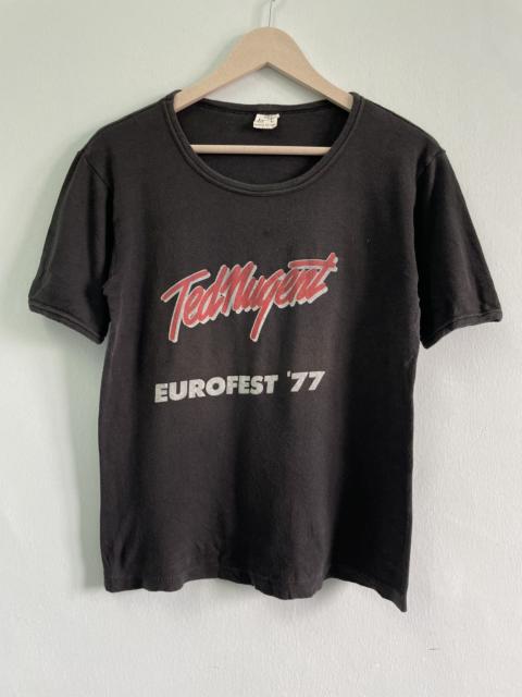 Other Designers Very Rare Vintage Ted Nugent Eurofest 77’ Tshirt