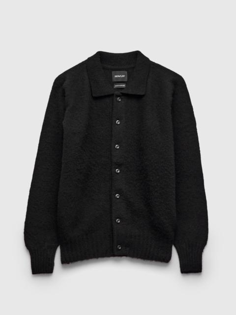 HOWLIN' "Creatures of the Howlin' Moon" Wool Knit Cardigan in Black