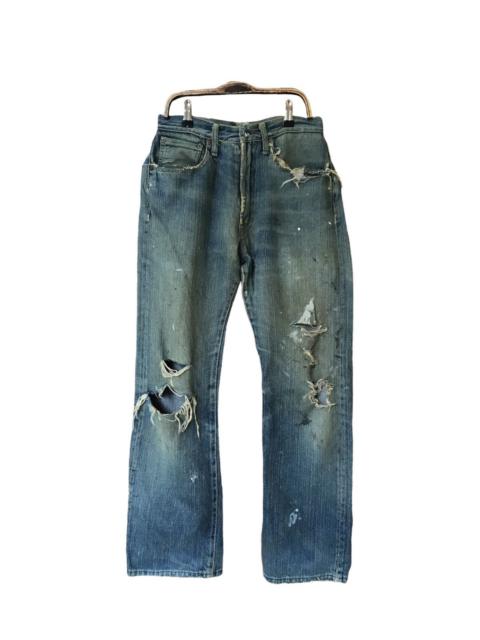 Other Designers R by 45rpm Distressed Grunge Jeans
