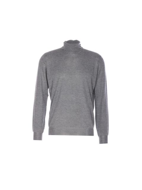 Brunello Cucinelli Brunello Cucinelli Men Cashmere And Silk High Neck Sweater
