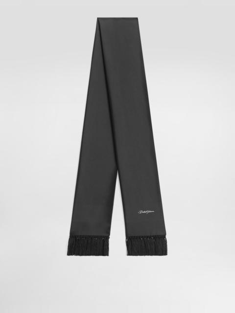 Dolce & Gabbana Jacquard satin scarf
