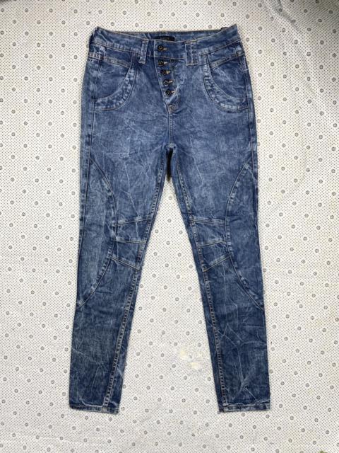 Hysteric Glamour Asymmetrical Biker Pant By Firestrap Denim