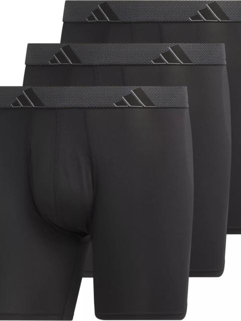 adidas adidas Men's Microfiber Boxer Briefs – 3 Pack