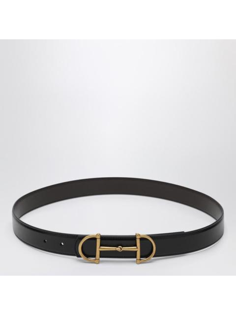 GUCCI Gucci Reversible Leather Belt With Horsebit Men