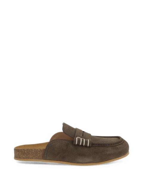 Other Designers Jw Anderson Women Stitch Leather Slippers