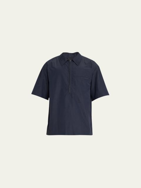 3.1 Phillip Lim Men's Half-Zip Popover Shirt