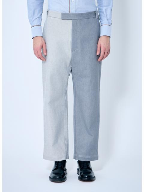 Thom Browne Men Constrast Tailored Pants