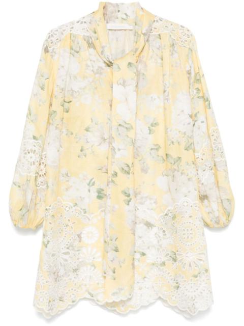 Zimmermann Zimmermann Women Acacia Linen Mini Dress