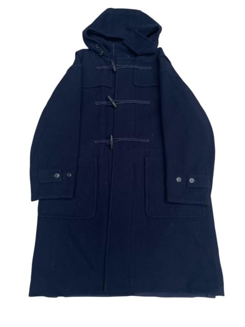 Jil Sander Jil Sander +J x Uniqlo Duffle Coat Navy Wool Hooded, Size M
