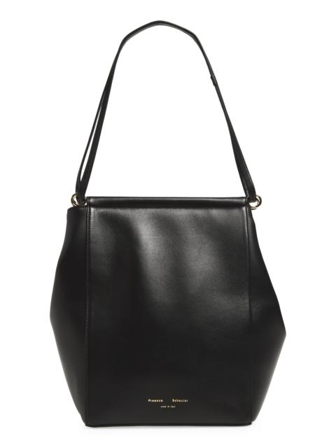 Proenza Schouler Proenza Schouler Reade Leather Shoulder Bag in Black at Nordstrom