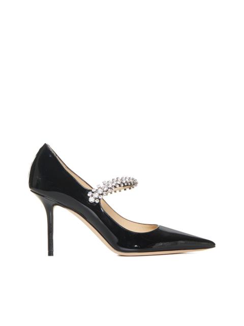 JIMMY CHOO Jimmy Choo Women Bing Crystals Patent Leather Pumps