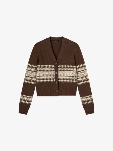 A.P.C. LINDSEY CARDIGAN