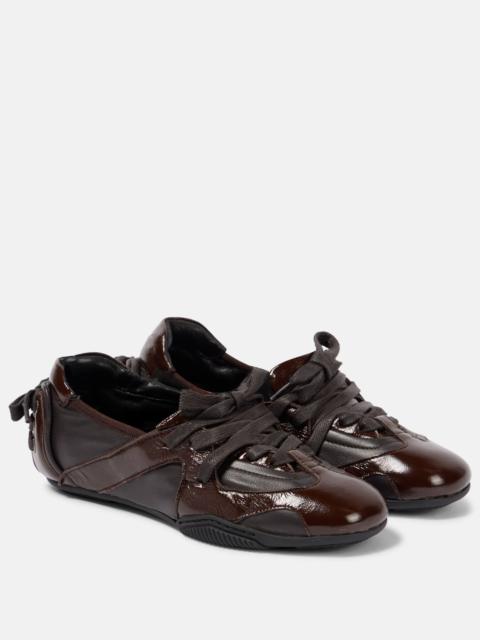 Acne Studios Lace-up leather sneakers