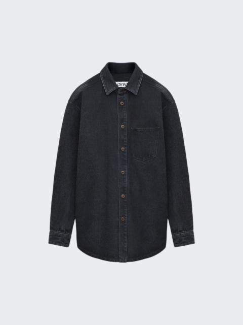 Loewe Anagram Overshirt Black