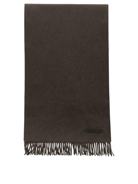ZEGNA Zegna Fringed Scarf In Cashmere