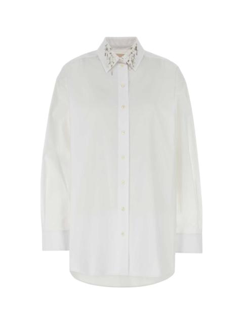 Givenchy White Poplin Oversize Shirt