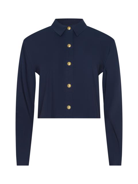 L'AGENCE Cosette Button-Down Shirt