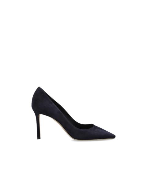 JIMMY CHOO JIMMY CHOO Romy 85 Navy Blue Heels New & Authentic (Women's