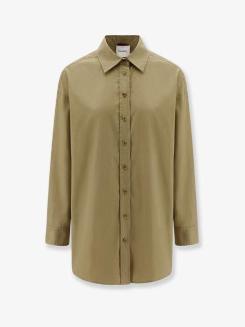 Other Designers Nude Cotton Shirt