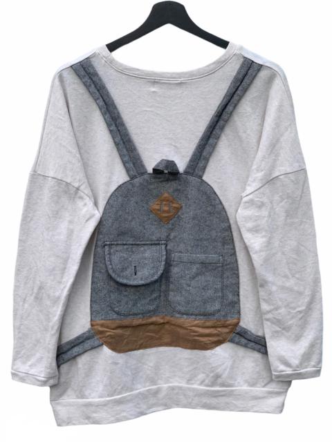 Other Designers Designer - Rivet & Surge Cartoon Art with Bag Design Sweatshirt