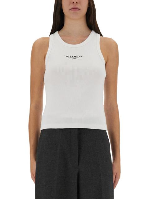 Givenchy Givenchy Women Slim Tank Top With Logo Print