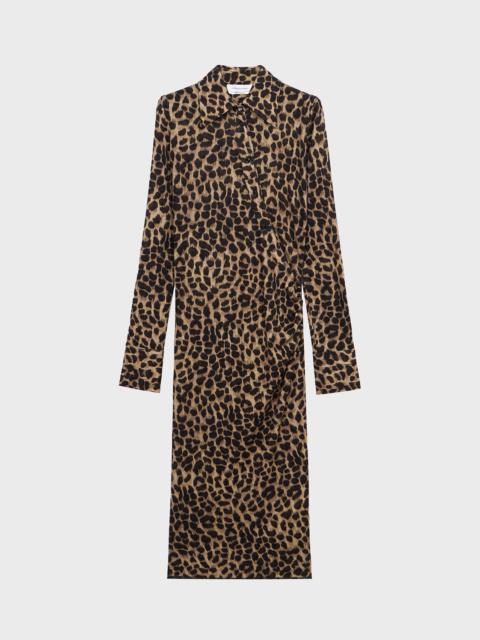 Blumarine ANIMALIER PRINT JERSEY DRESS