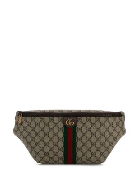 GUCCI Gucci Men Printed Canvas Belt Bag