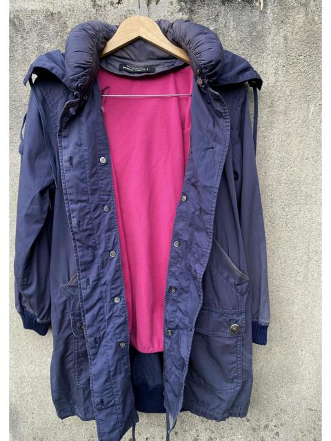 Other Designers Issey Miyake - Mercibeaucoup Jevous Enprie Long Jacket Cotton Hoodie