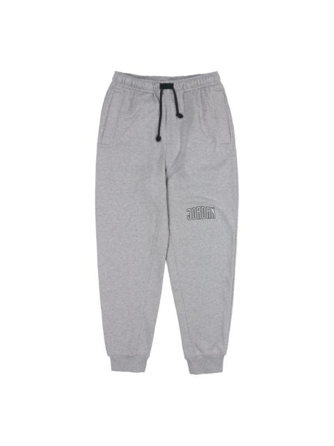 Jordan Air Jordan J Sprt Dna Hbr Flc Pant Casual Sports Breathable Knit Long Pants light grey DM3232-091
