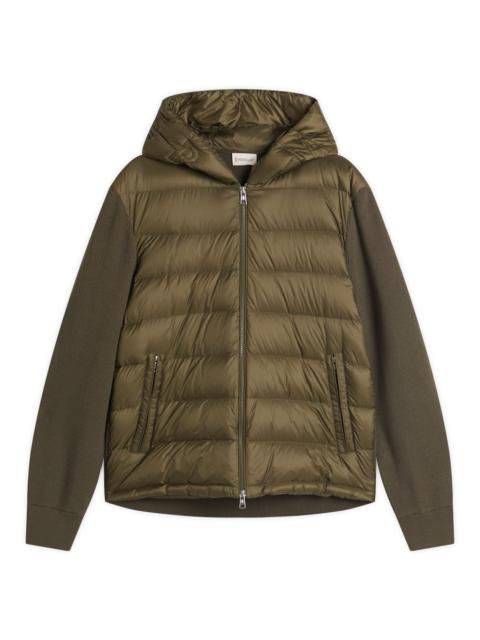 Moncler Moncler Hybrid Zip Through Hooded Jacket