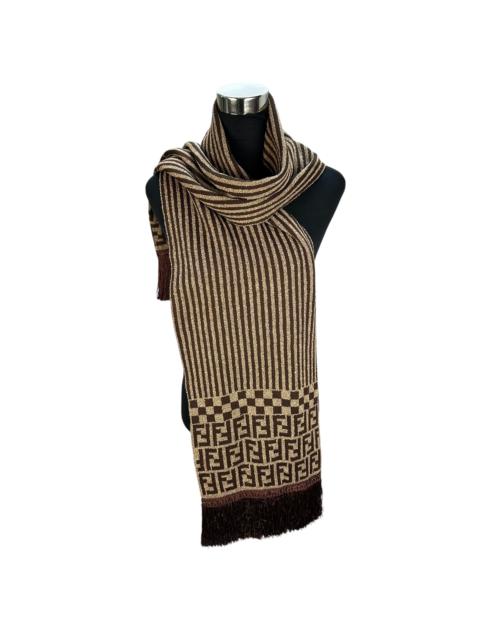 FENDI FENDI Monogram Wool Muffler Neckwear Scarves #A62-1486