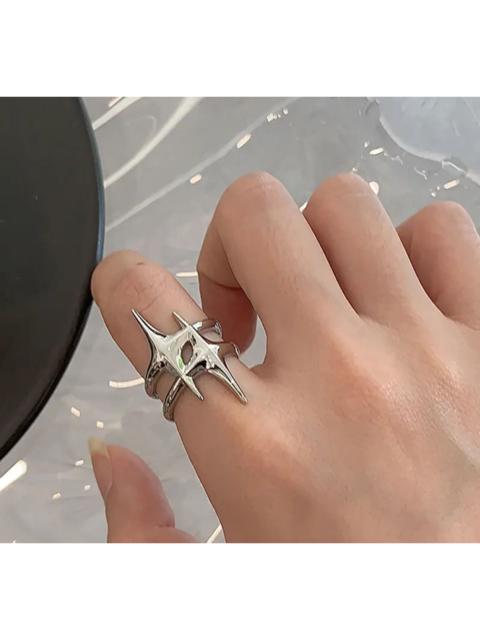 Japanese Brand - Double 4 Star Point Adjustable Ring