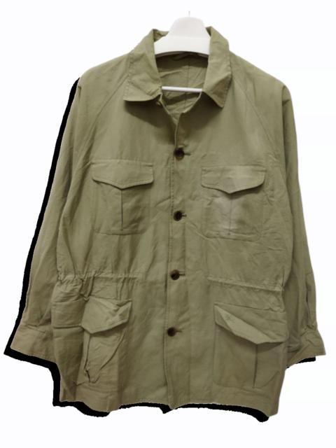 Other Designers Burberry Prorsum - Rare!! Vintage BURBERRY Light Green Army Parka