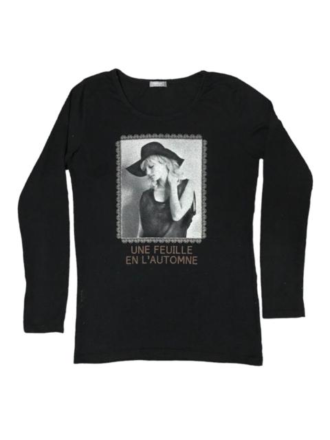 Other Designers Les Artists - WOMENSWEAR 80s BAND SHIRT LUCINDA WILLIAM AMERICA SINGER